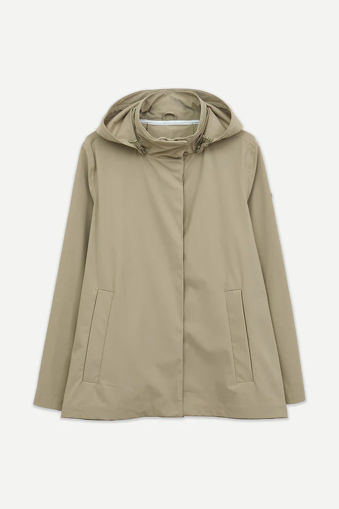 TANTA WAI STONEGREY COAT - White Bicycle