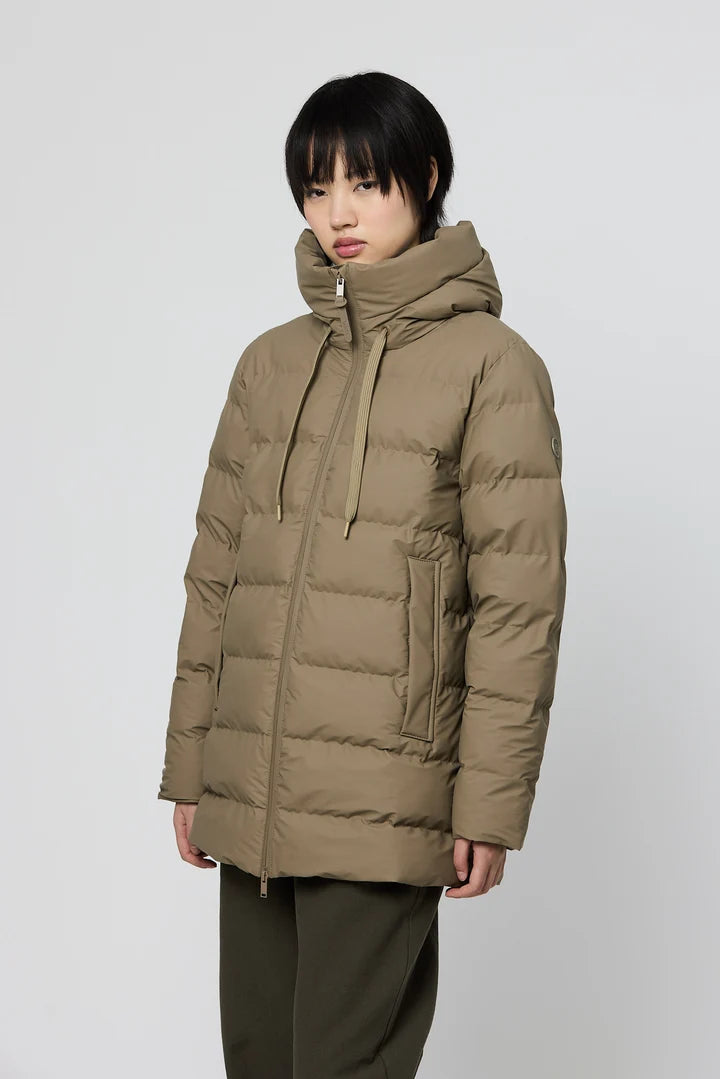 TANTA BRINDLE FROST PUFFER COAT