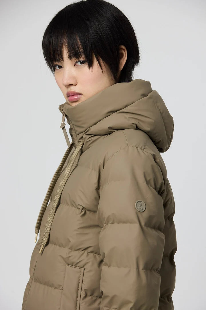 TANTA BRINDLE FROST PUFFER COAT