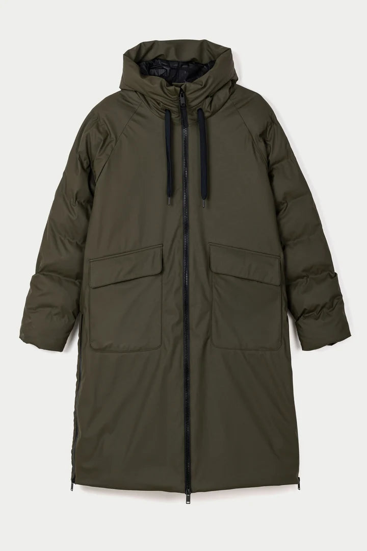 TANTA KHAKI RIME COAT