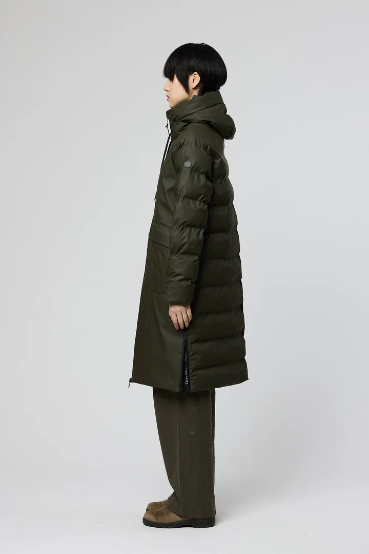 TANTA KHAKI RIME COAT