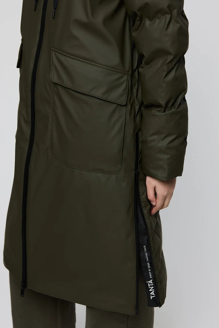 TANTA KHAKI RIME COAT