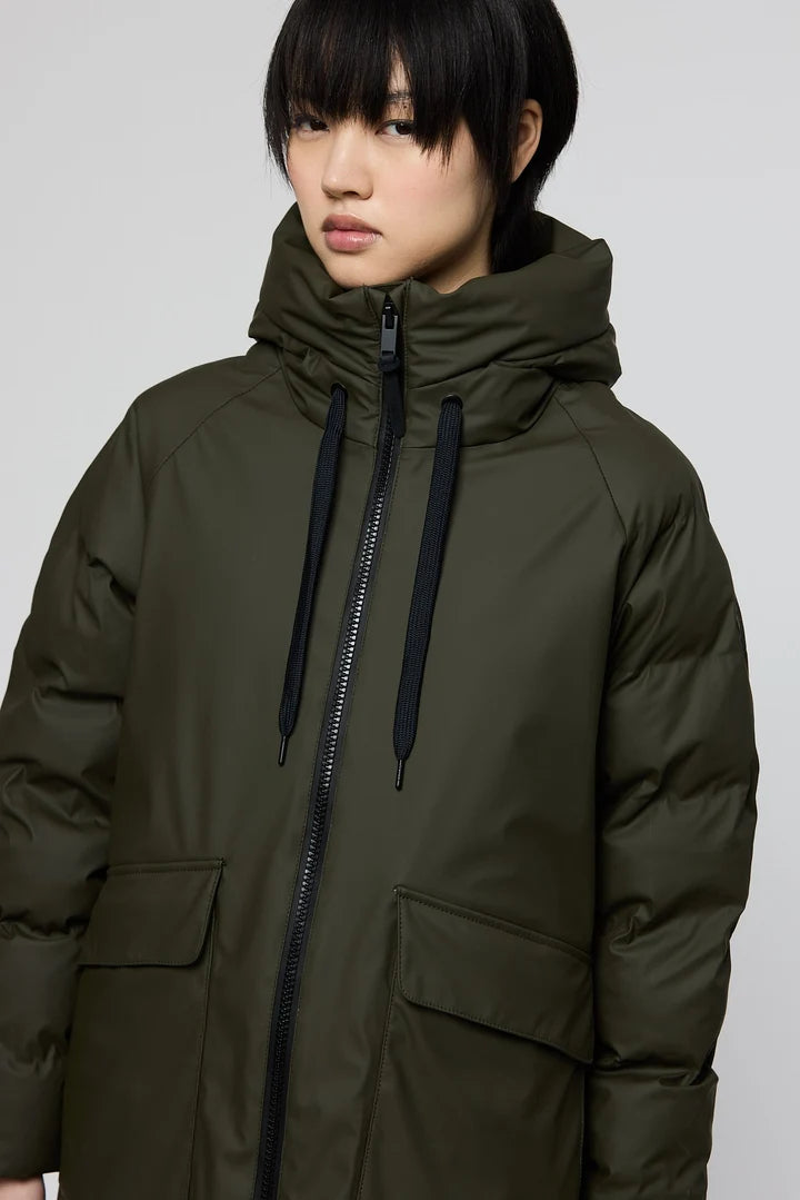 TANTA KHAKI RIME COAT