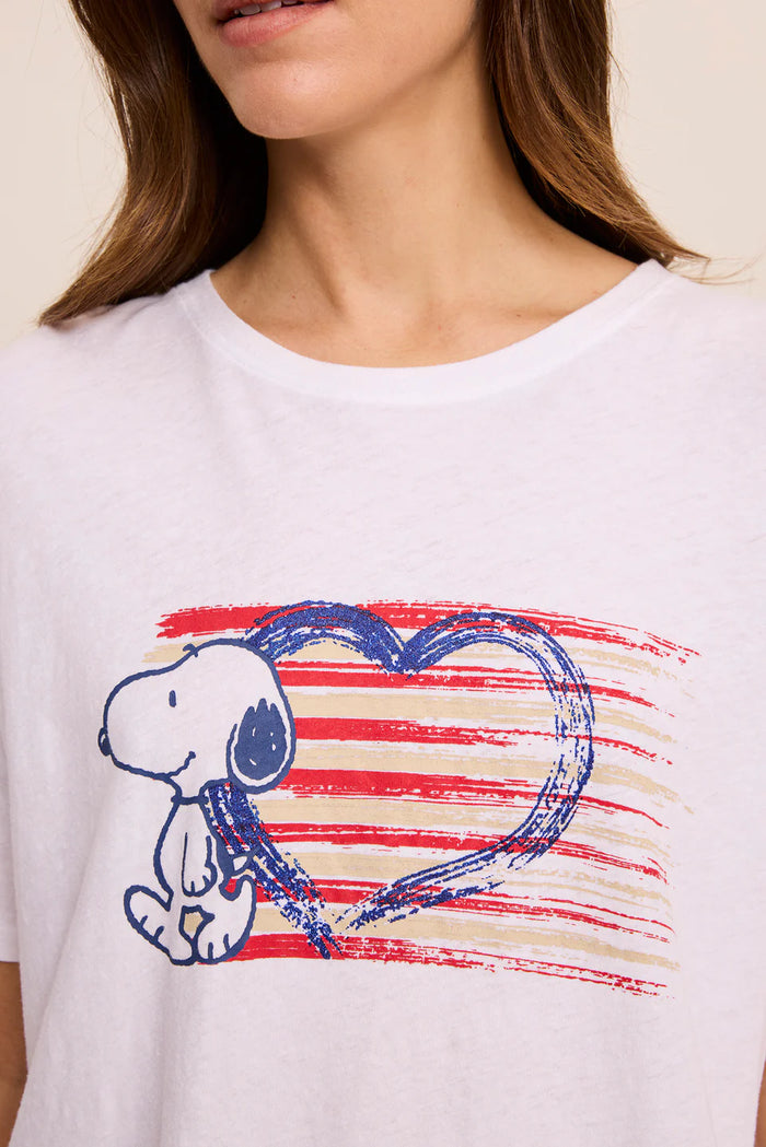 FIVE HEART SNOOPY TEE