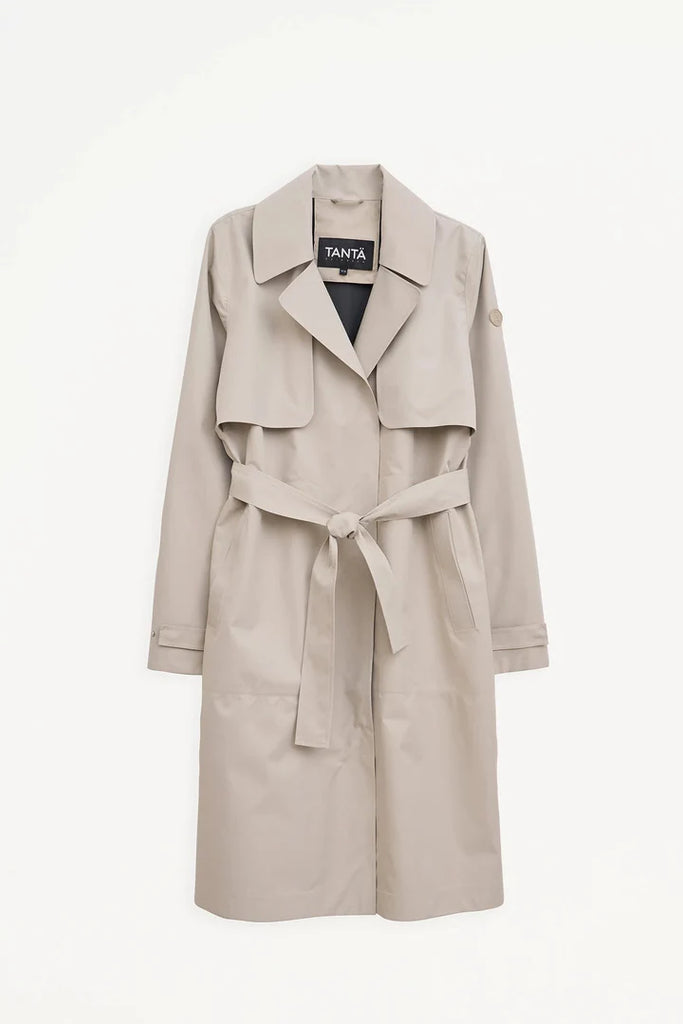 TANTA TAGE STONE GREY MAC WITH DETACHABLE HOOD - White Bicycle