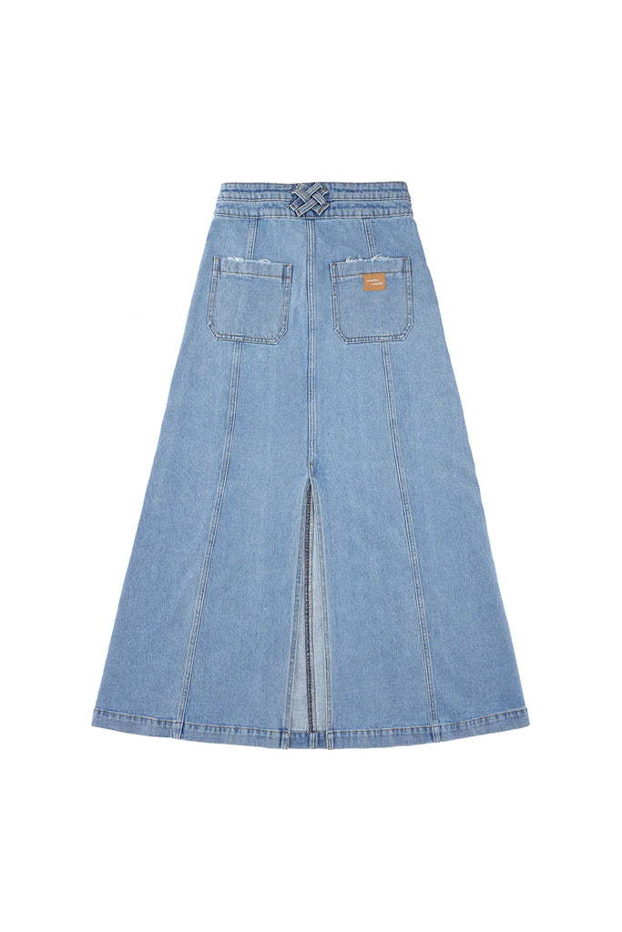 SEVENTY AND MOCHI WILLOW DENIM SKIRT