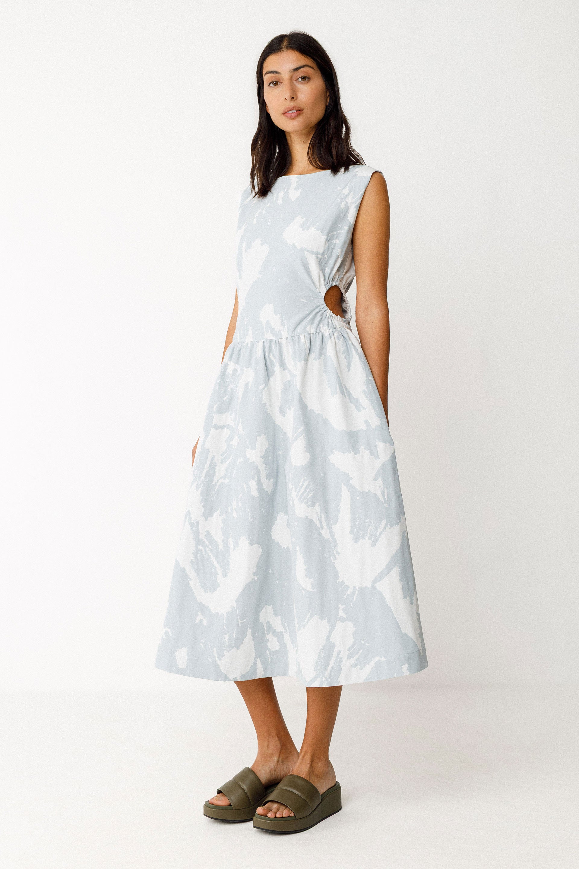 SKFK BLUE DRESS - White Bicycle