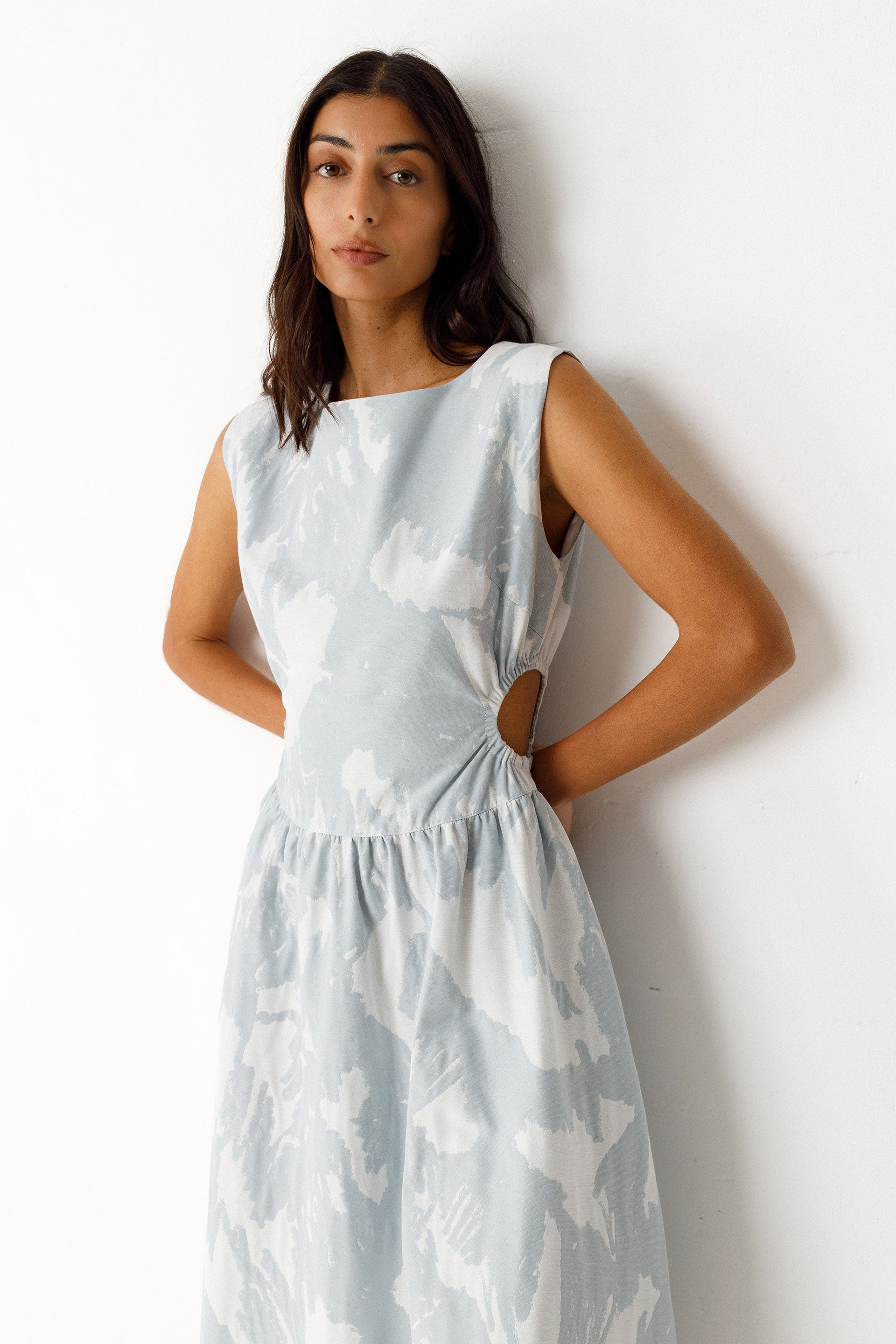 SKFK BLUE DRESS - White Bicycle