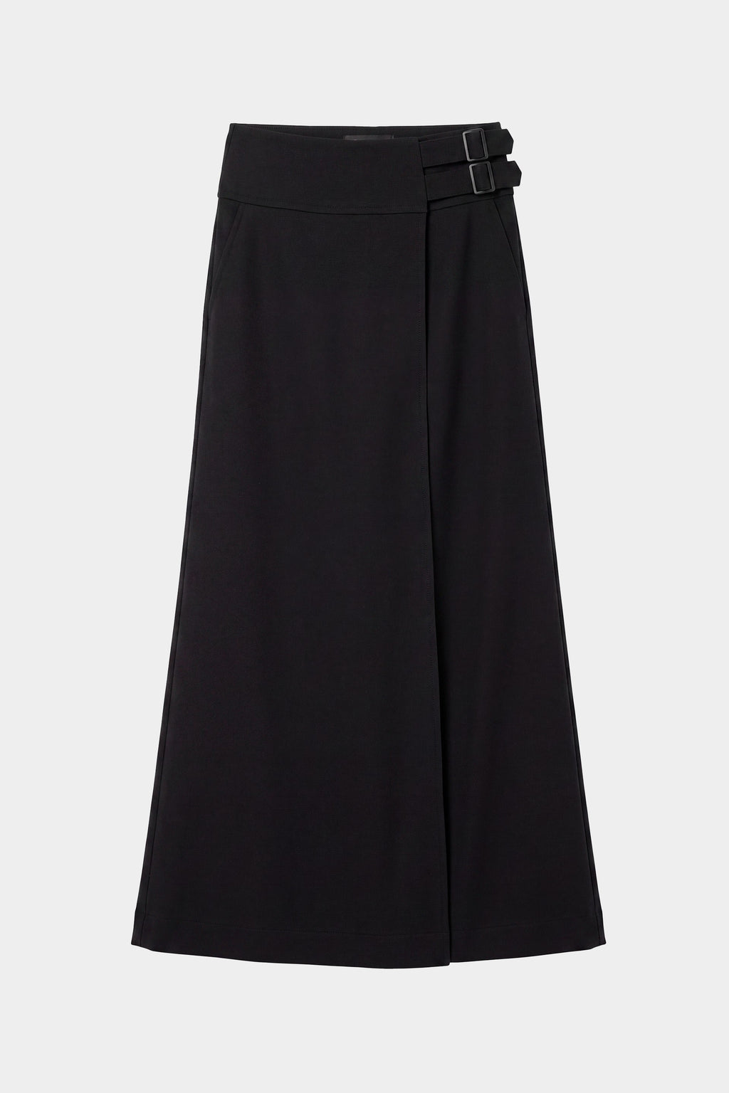 SKFK BLACK WRAP EFFECT ARAIKA TROUSER