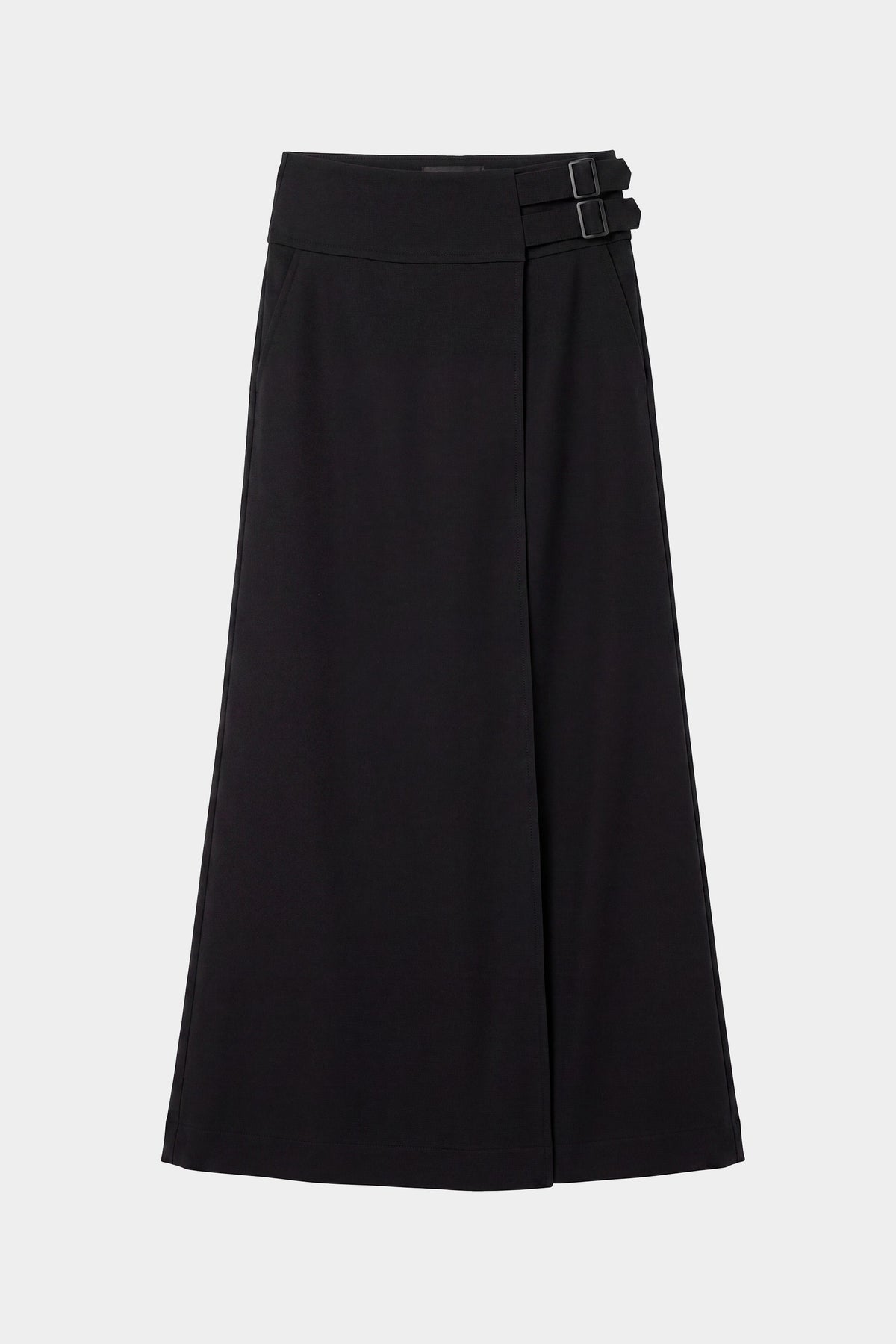 SKFK BLACK WRAP EFFECT ARAIKA TROUSER