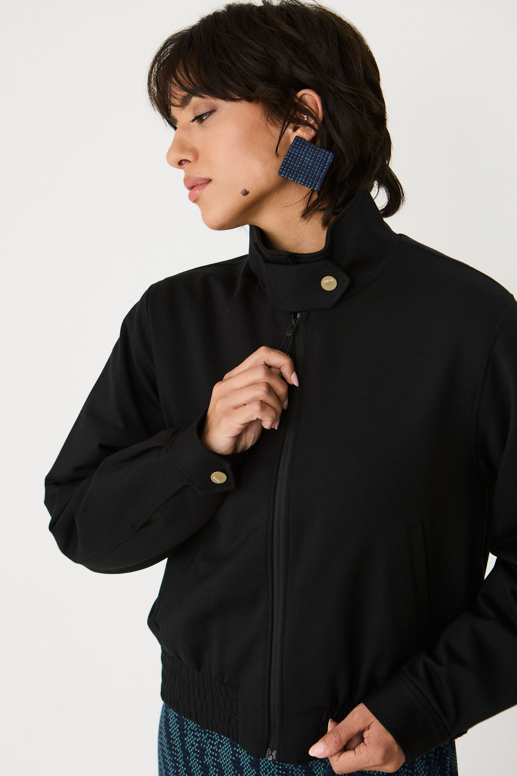 SKFK BLACK BOSOA JACKET