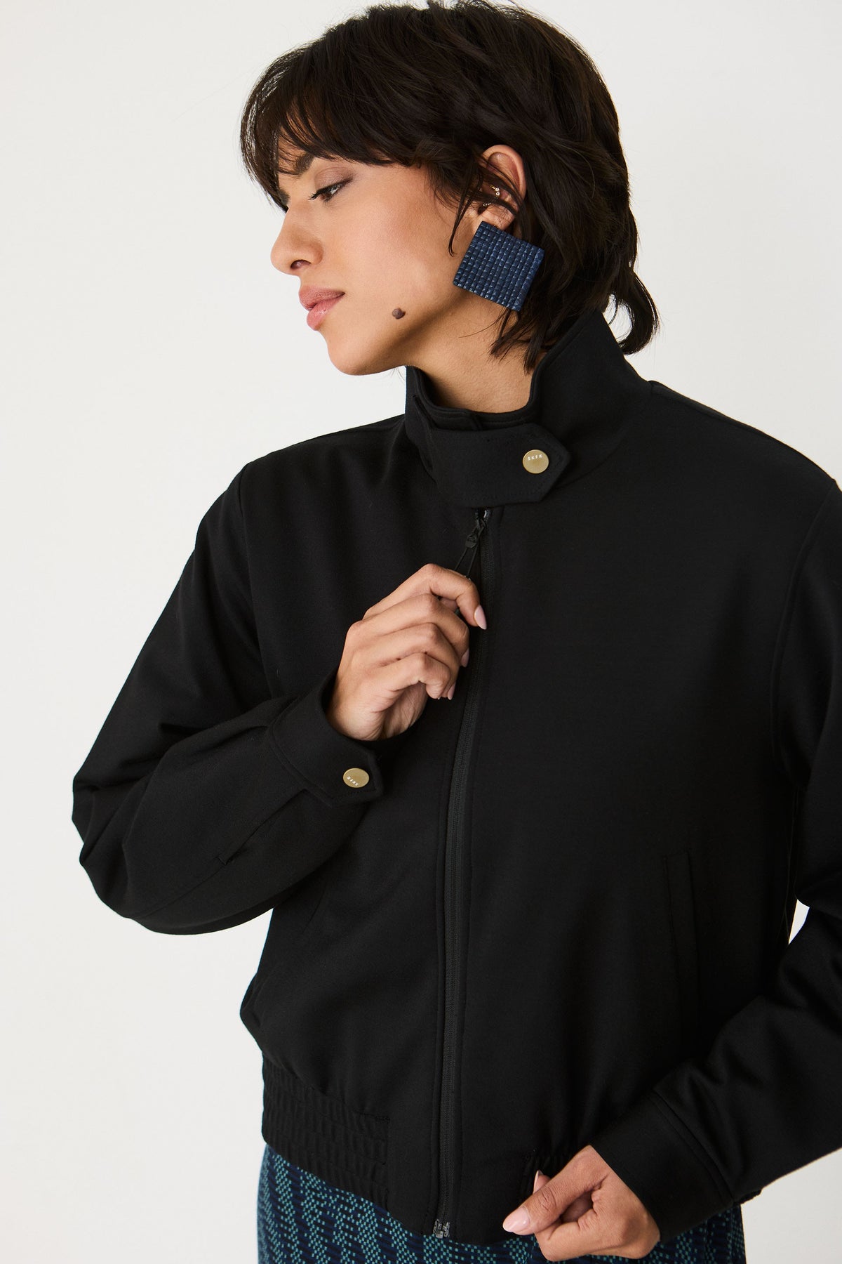 SKFK BLACK BOSOA JACKET