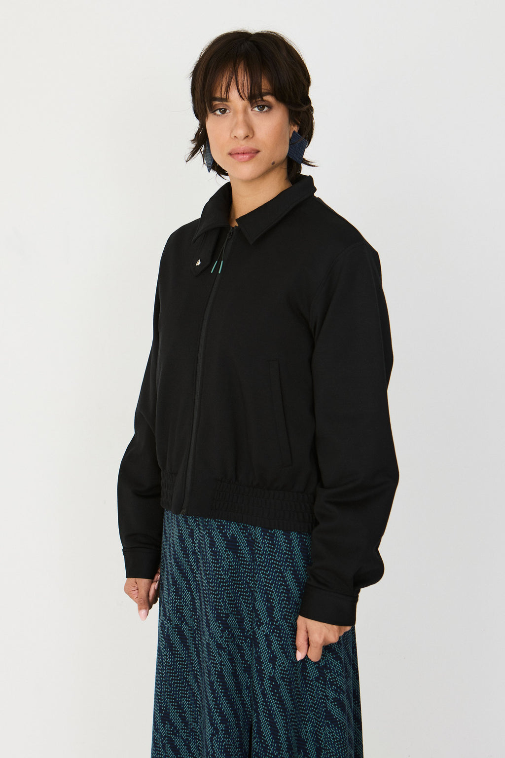 SKFK BLACK BOSOA JACKET