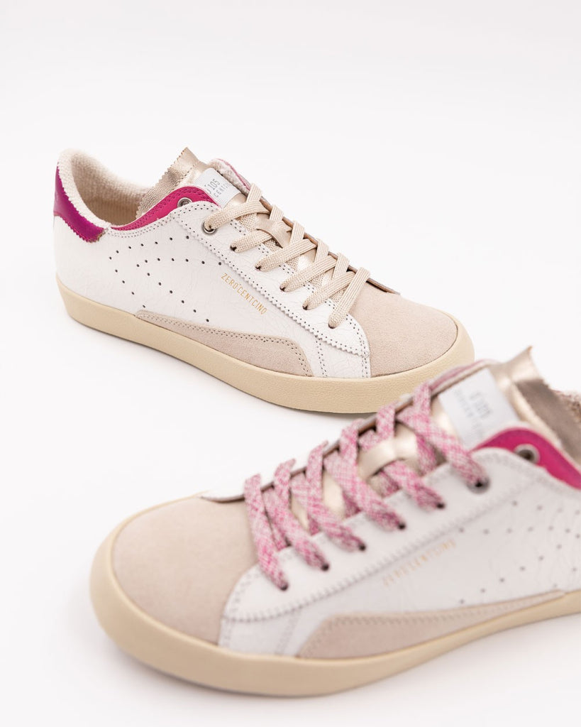 0-105 WHITE AND FUSCHIA SC06 TRAINER