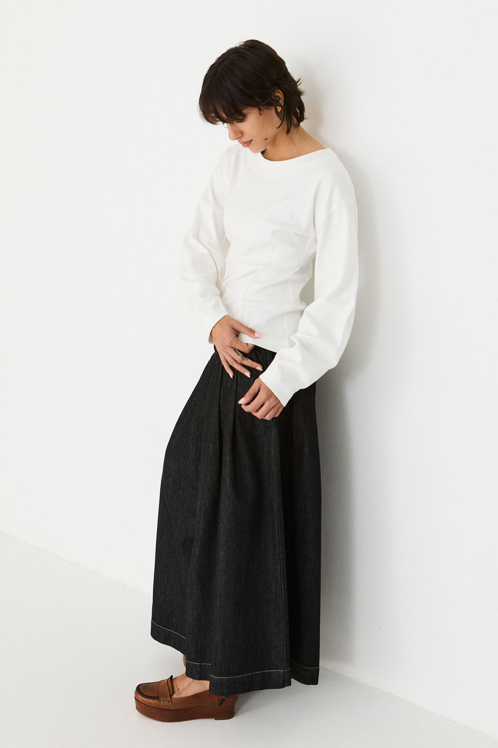 SKFK WHITE ITURA GOTS T-SHIRT