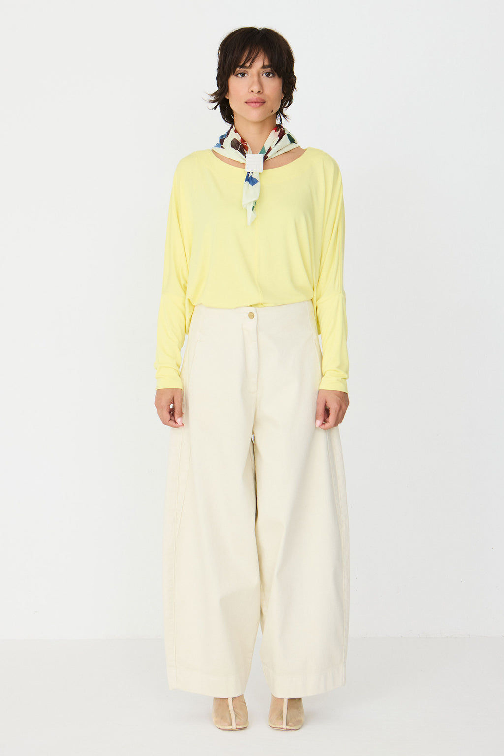 SKFK CREAM MARIE-GOTS BALLOON TROUSER