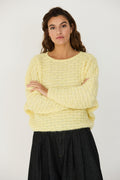 SKFK YELLOW NAIA BUBBLE KNIT