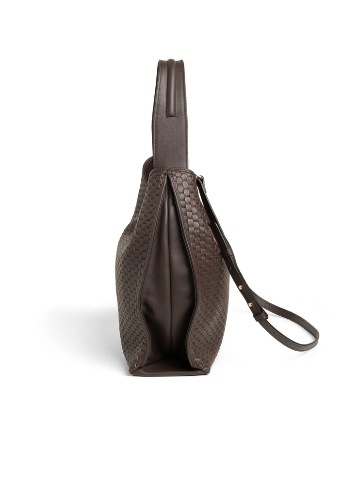 PARISE CHOCOLATE EBONY 697 HOBO BAG