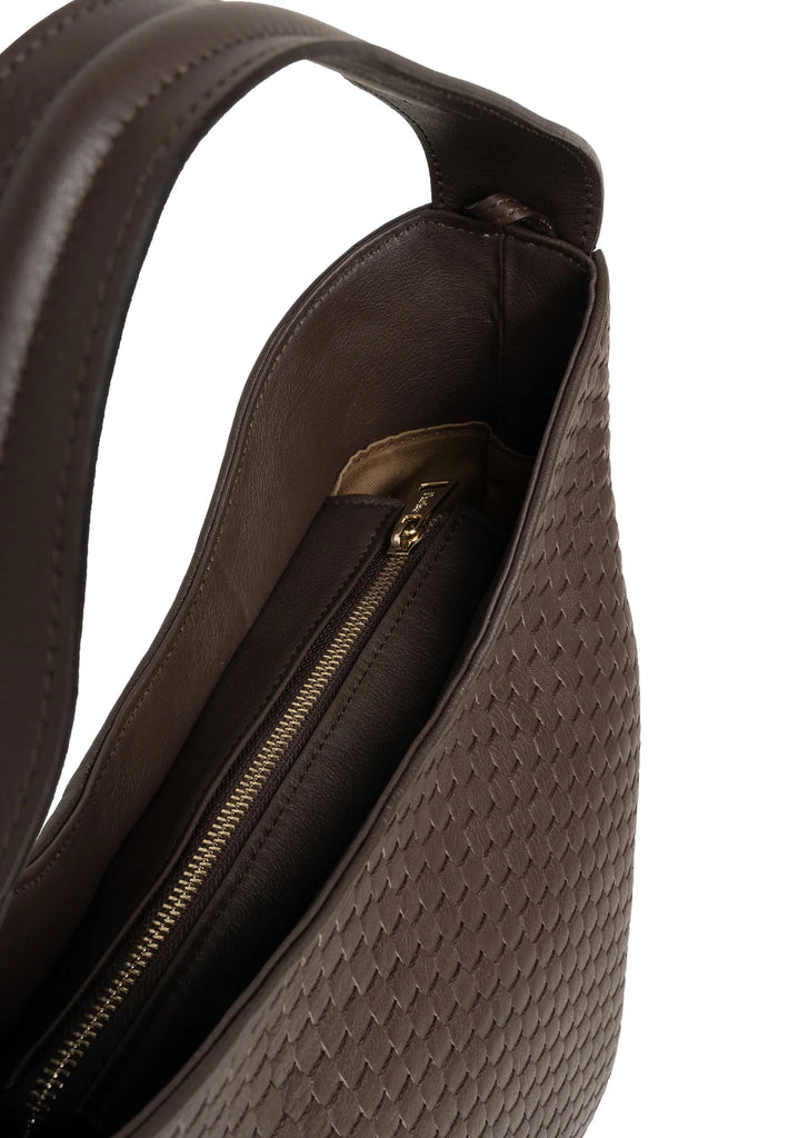 PARISE CHOCOLATE EBONY 697 HOBO BAG