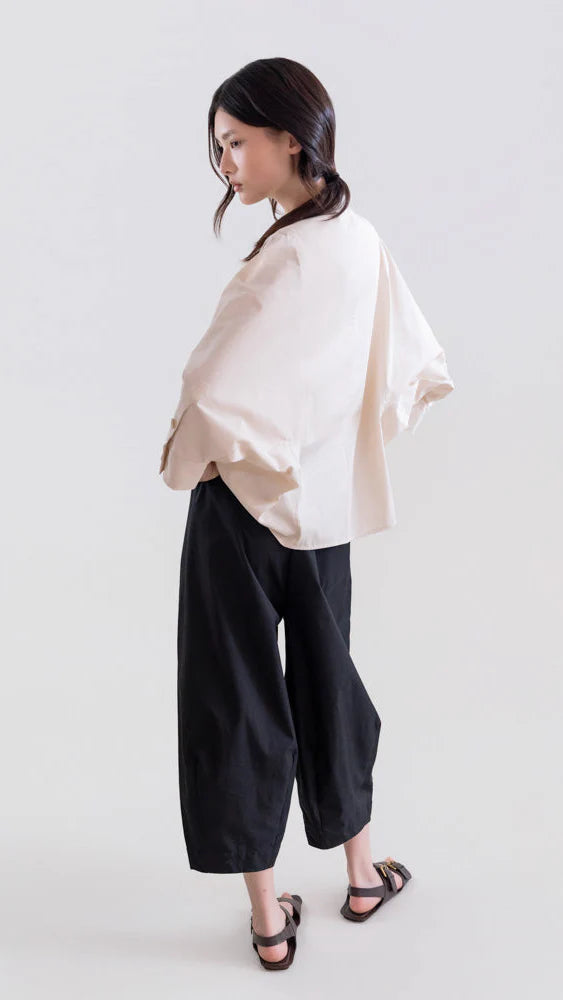 PSOPHIA CREAM BOMBER JACKET