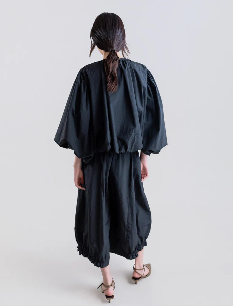 PSOPHIA BLACK PUFF CROP JACKET