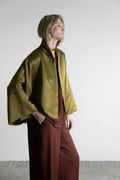 PSOPHIA OLIVE GREEN JACKET - White Bicycle