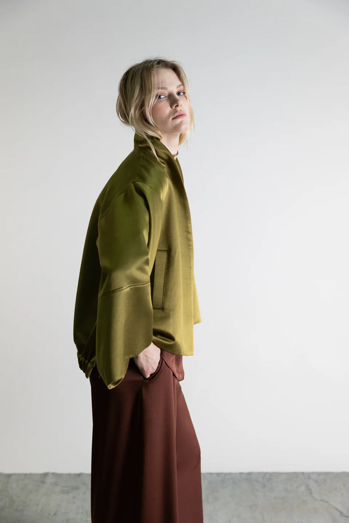 PSOPHIA OLIVE GREEN JACKET