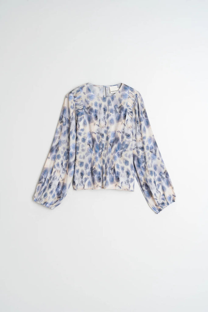 INDI AND COLD WATERCOLOUR BLOUSE