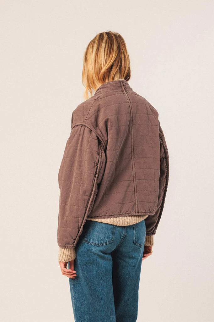 INDI AND COLD QUILTED KIMONO JACKET