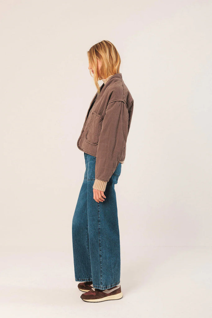 INDI AND COLD QUILTED KIMONO JACKET