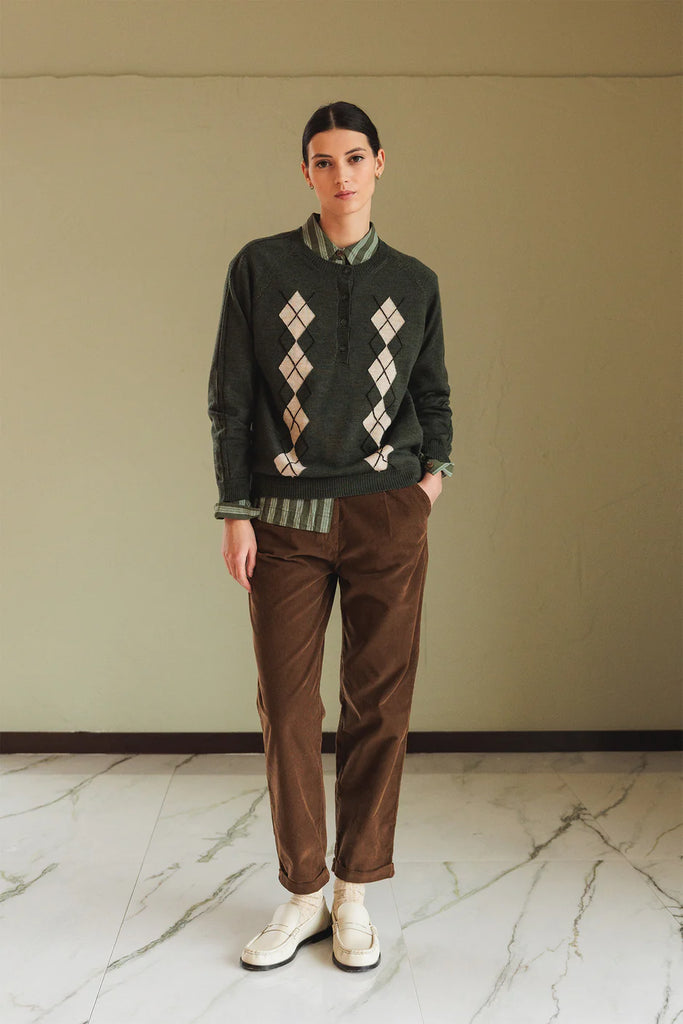 INDI AND COLD DIAMOND SWEATER