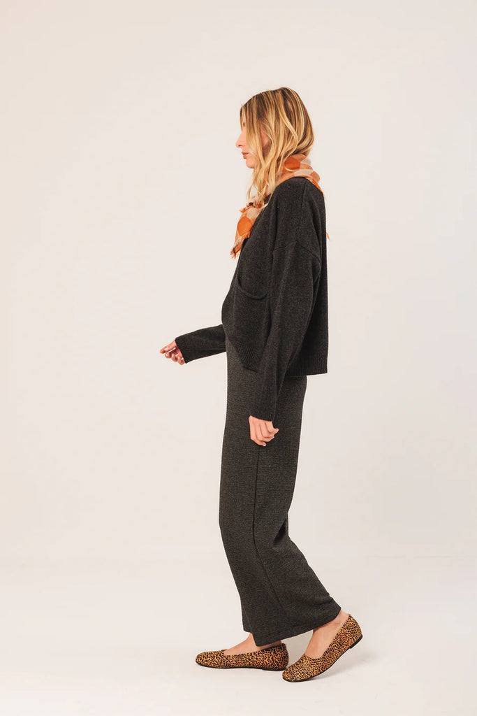 INDI AND COLD CHARCOAL JAMES  TROUSER