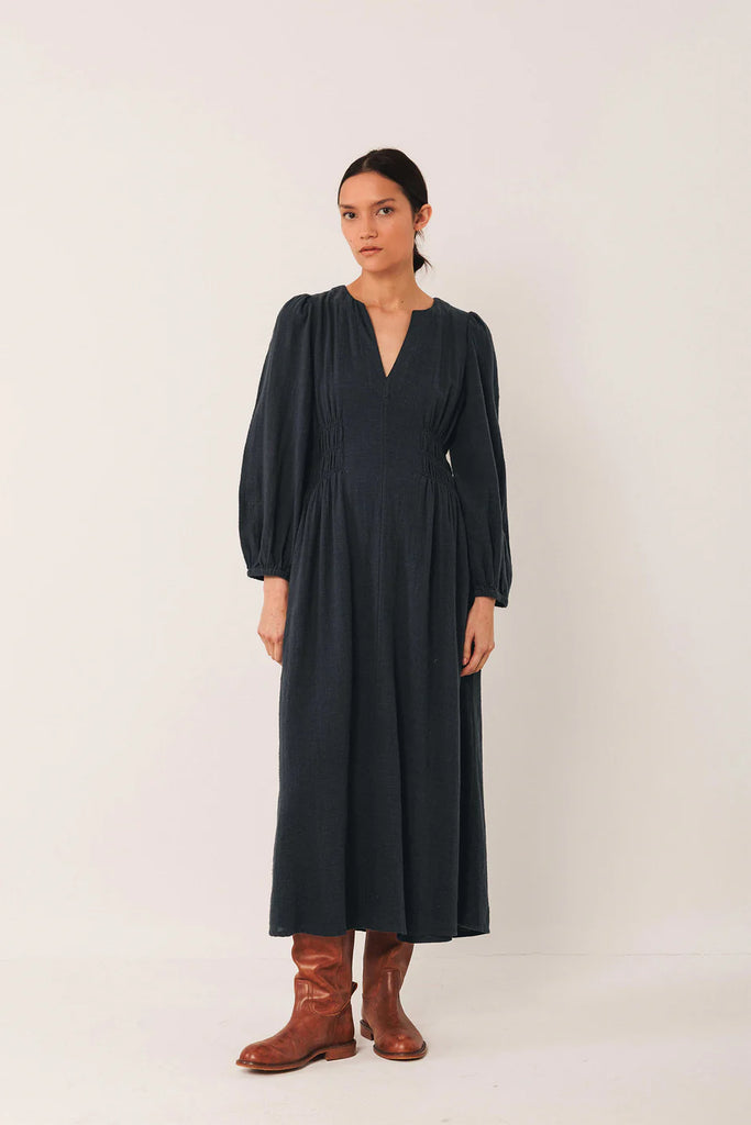 INDI AND COLD CREPE COTTON DRESS