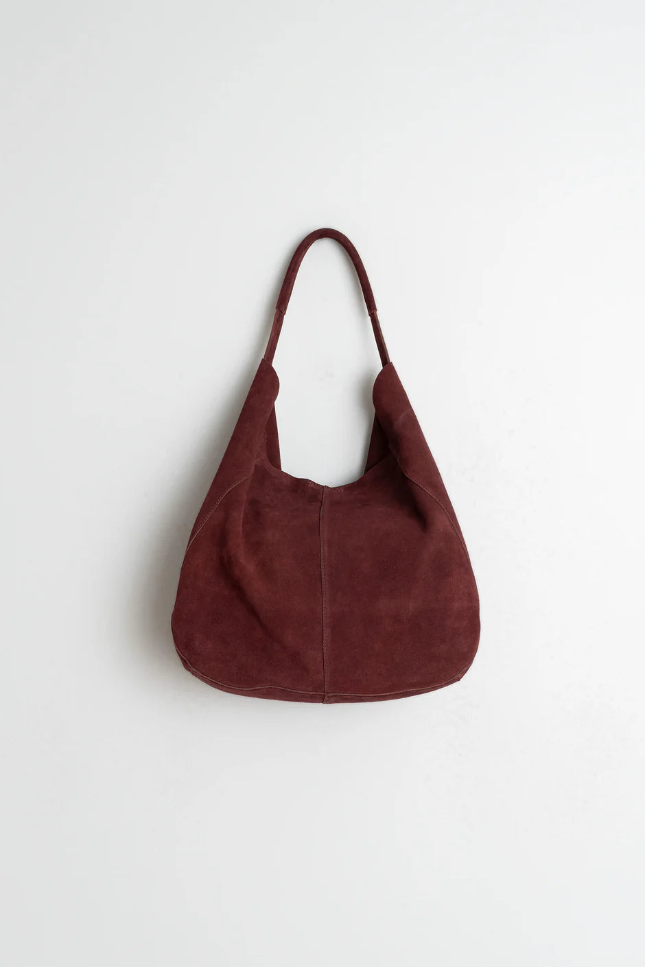 INDI AND COLD PLUM SUEDE BAG - White Bicycle