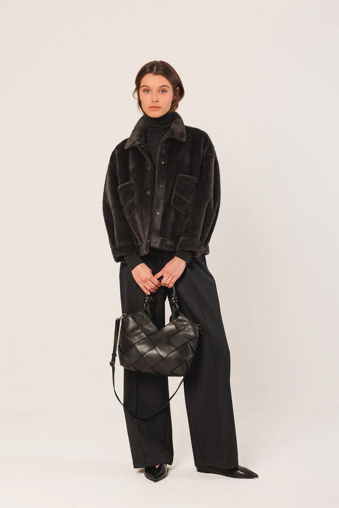 INDI AND COLD FUR JACKET