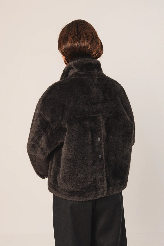 INDI AND COLD FUR JACKET