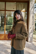 INDI AND COLD CAMEL COAT - White Bicycle