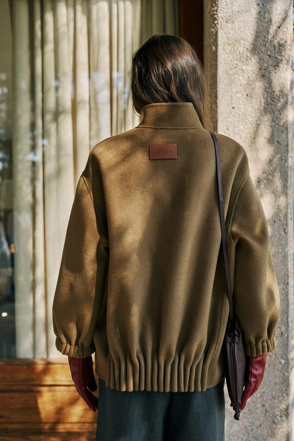 INDI AND COLD CAMEL COAT - White Bicycle
