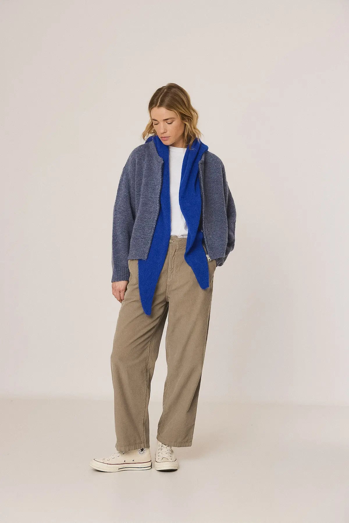 INDI AND COLD TAUPE CORDS