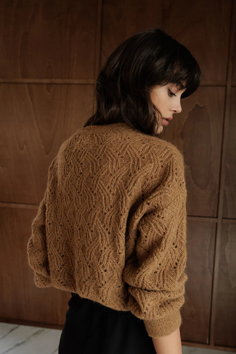 INDI AND COLD CAMEL KNIT
