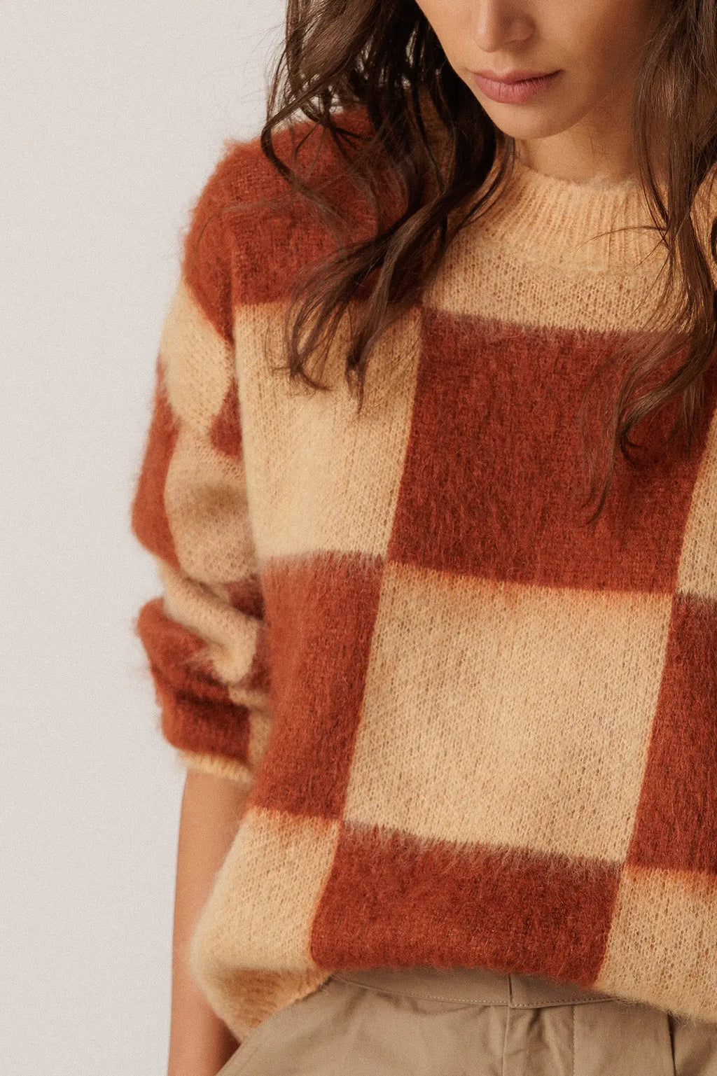 INDI AND COLD SQUARE KNIT