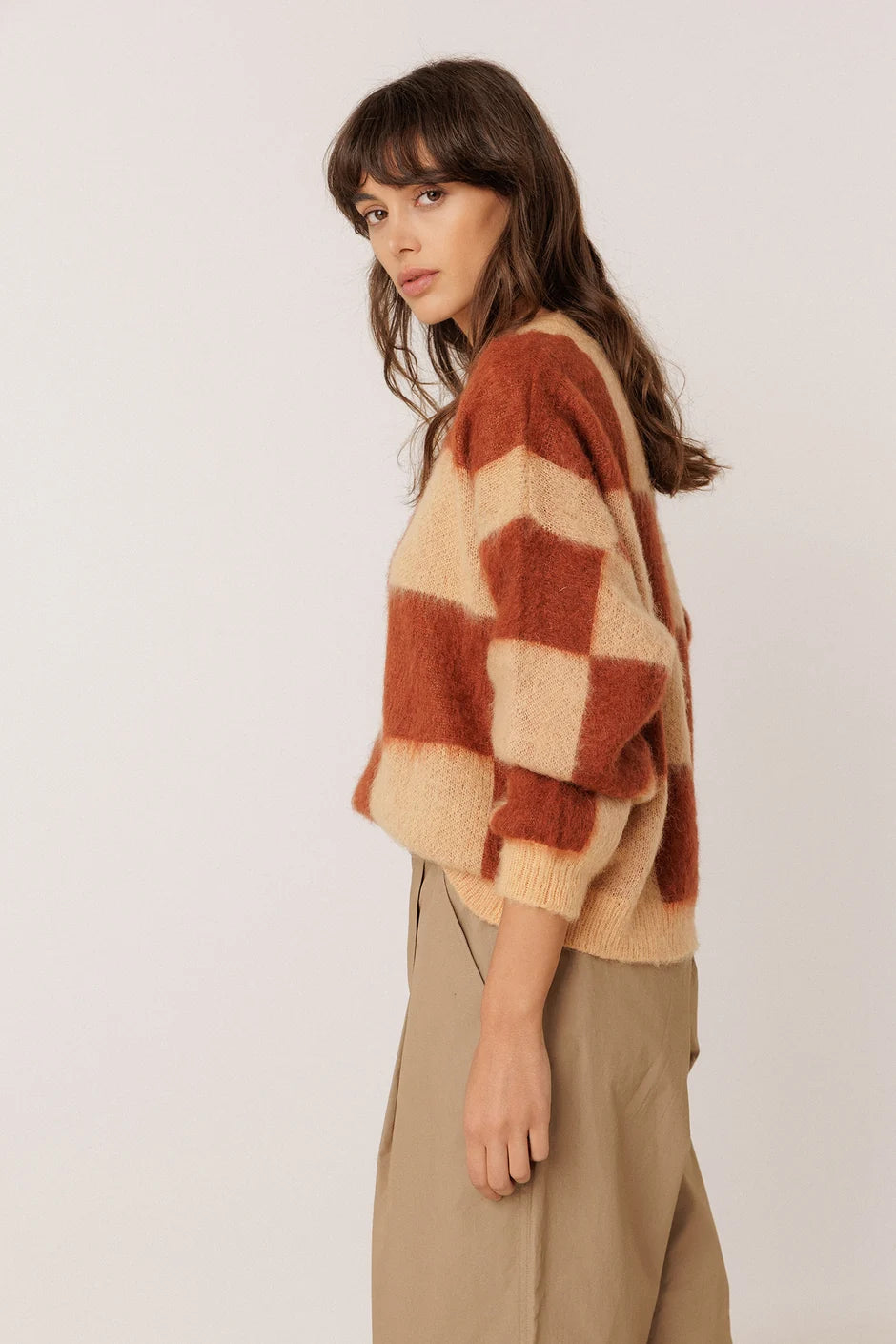 INDI AND COLD JACQUARD KNIT
