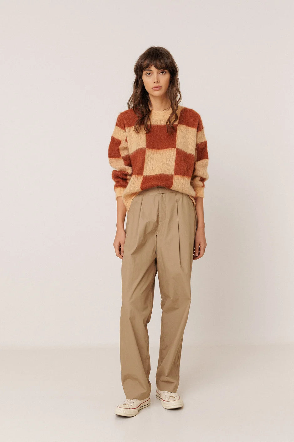 INDI AND COLD JACQUARD KNIT