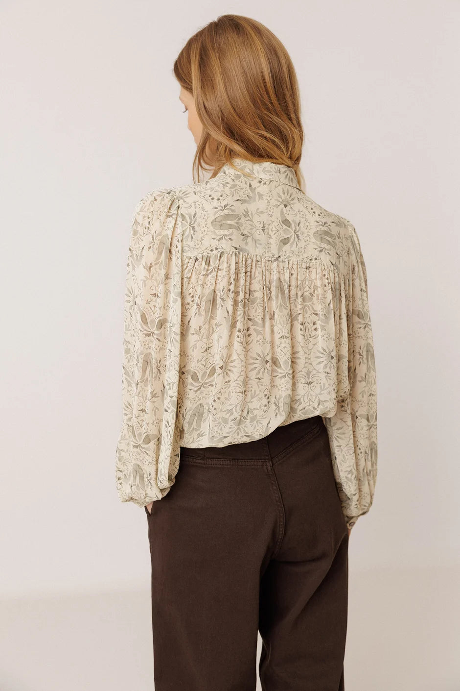 INDI AND COLD ART DECO BLOUSE