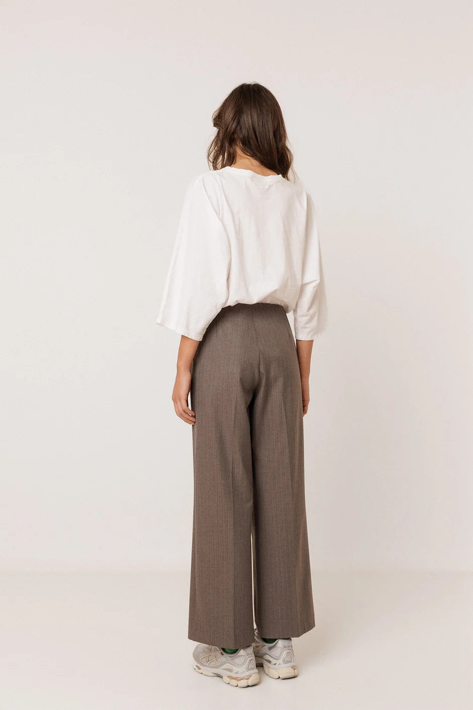 INDI AND COLD FLAT FRONT TROUSER