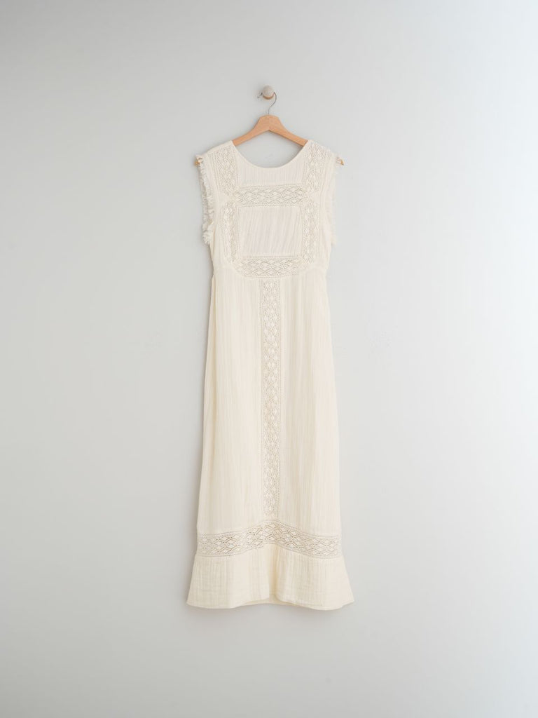 INDI AND COLD CREAM VINTAGE STYLE DRESS