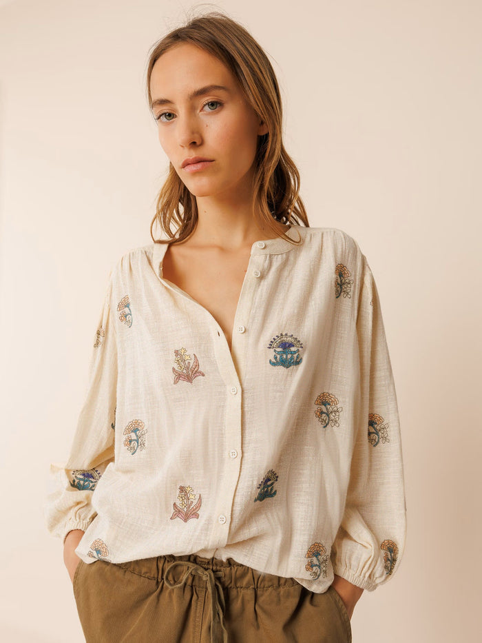 INDI AND COLD EMBROIDERED SHIRT