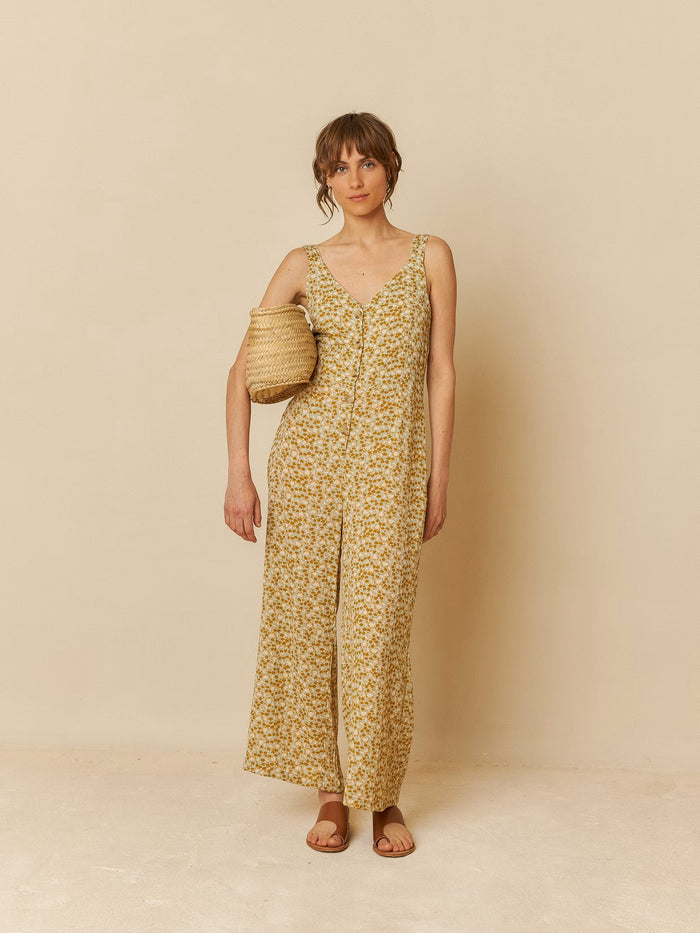 INDI AND COLD FLORAL JUMPSUIT