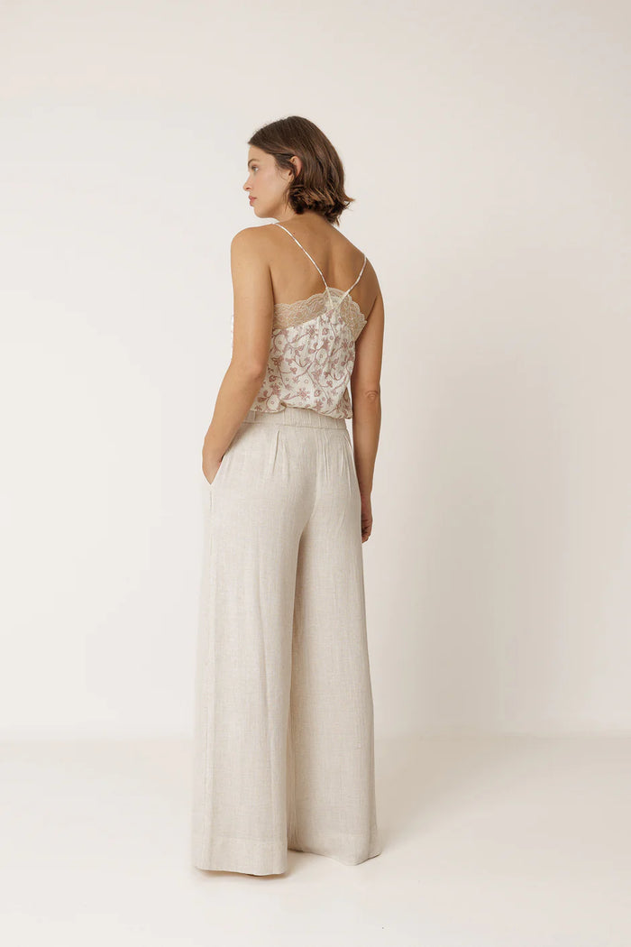 INDI AND COLD NATURAL FLOWY PANT