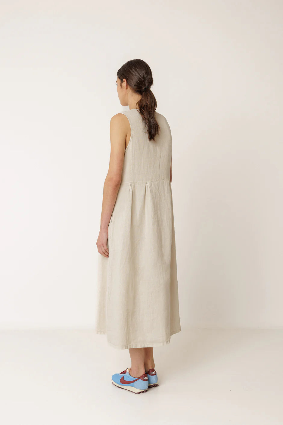 INDI AND COLD MULTIPOSITION DRESS - White Bicycle